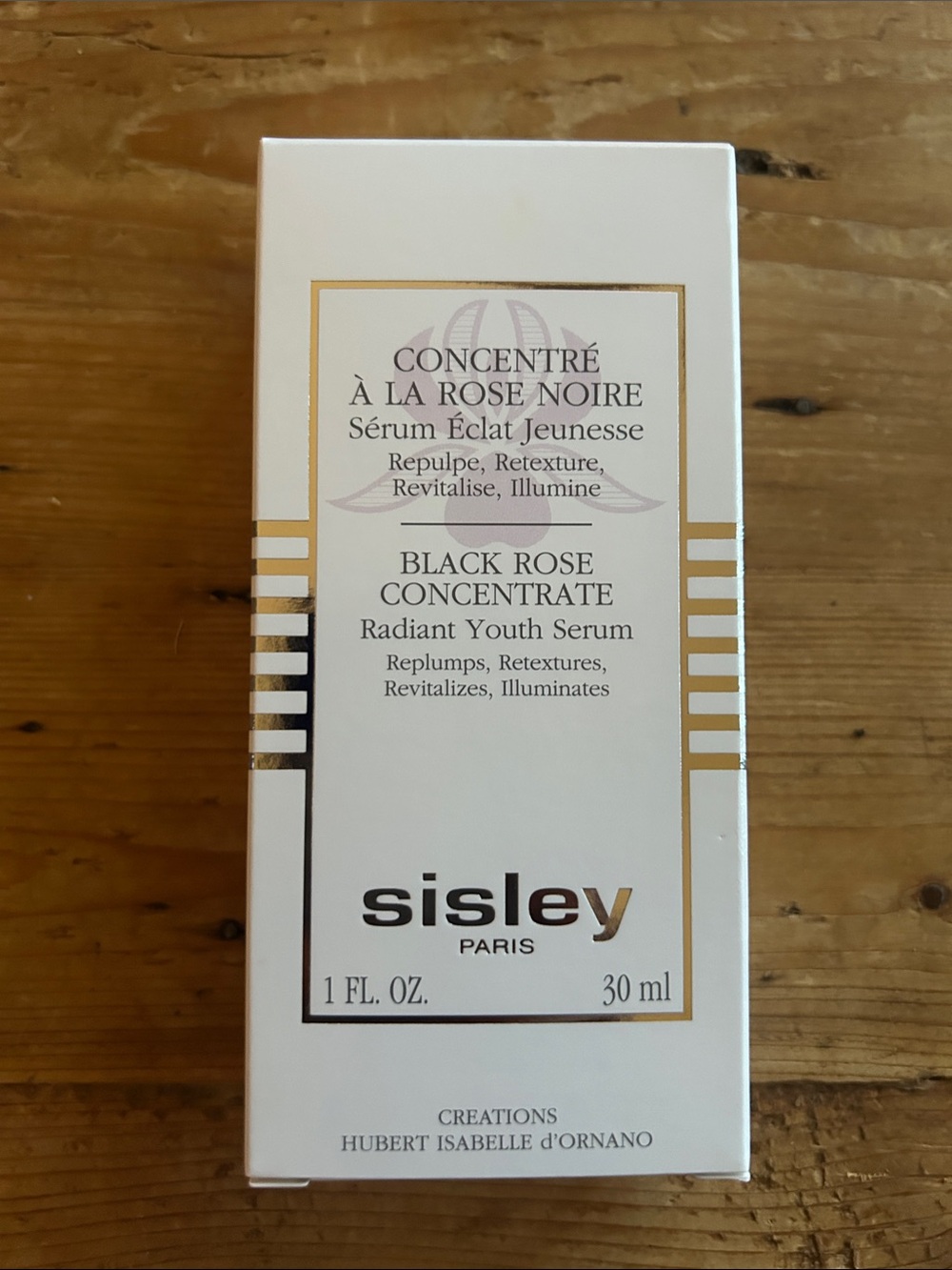 Brand New Sisley-Paris Black Rose Concentrate For Radiant Youth